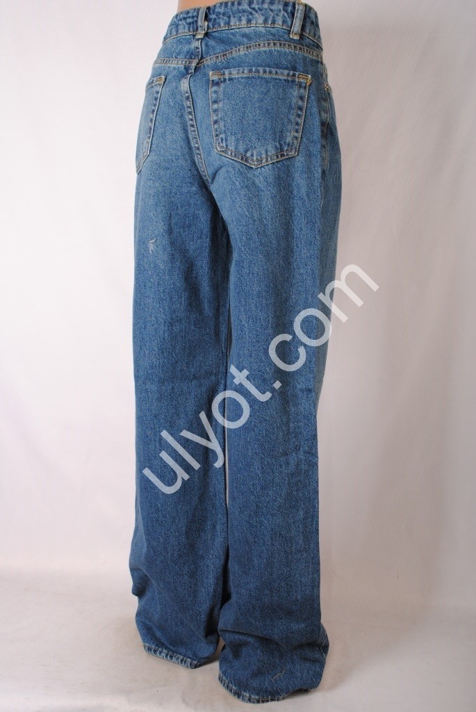 Фото 3 ДЖИНСЫ TOP SHOP (25-32) СИНИЙ 1075