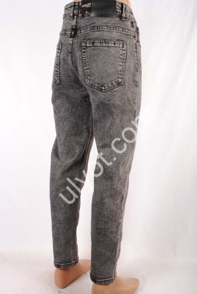 Фото 3 ДЖИНСЫ FOREST JEANS (29-38) ГРАФИТ 1047