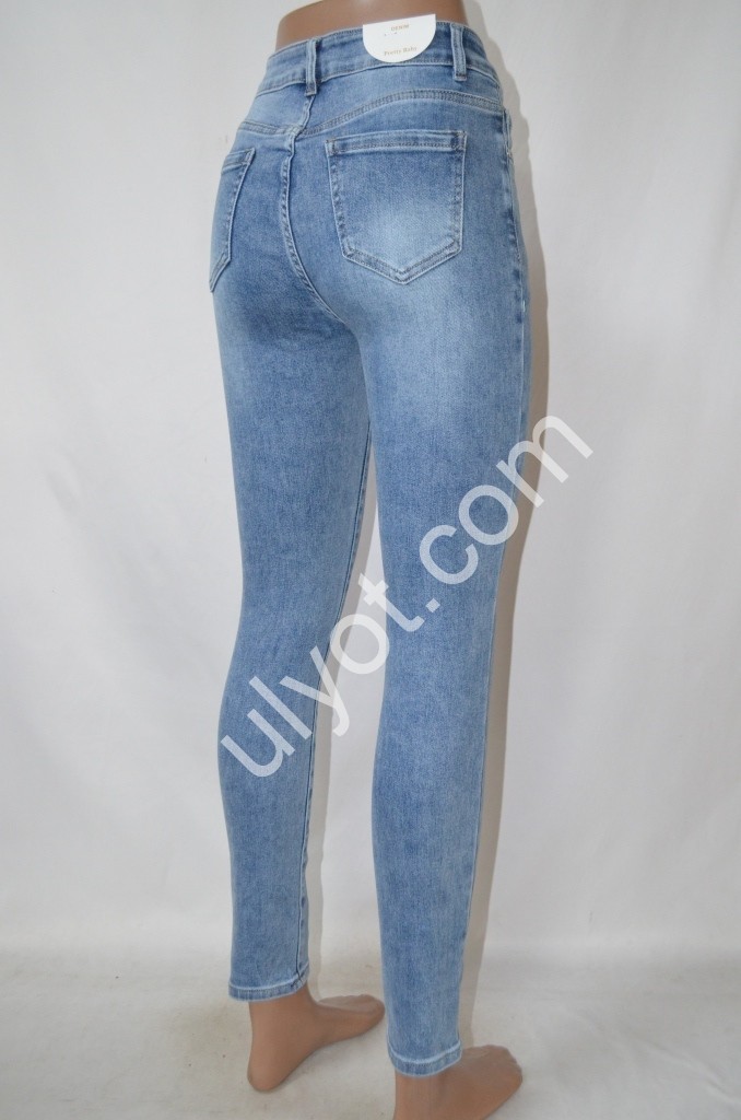Фото 3 ДЖИНСЫ PRETTY BABY (28-33) ГОЛУБОЙ LG-067