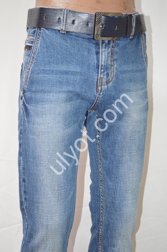 Фото 2 ДЖИНСИ RESALSA (27-33) СИНІЙ 9658