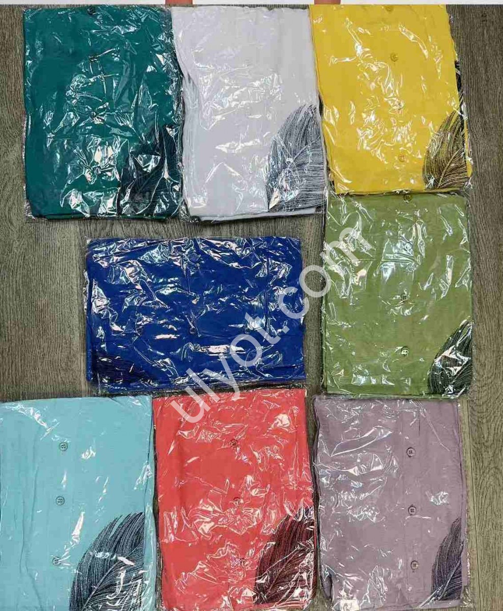 РУБАШКА (XL-4XL) БЕЛЫЙ 535