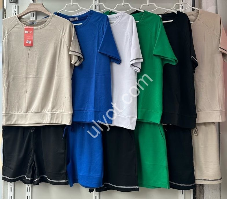 КОСТЮМ (XL-4XL) ГОЛУБОЙ 5001