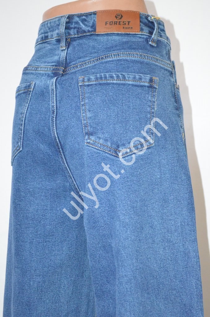 ДЖИНСИ FOREST JEANS (25-30) СИНІЙ 3591