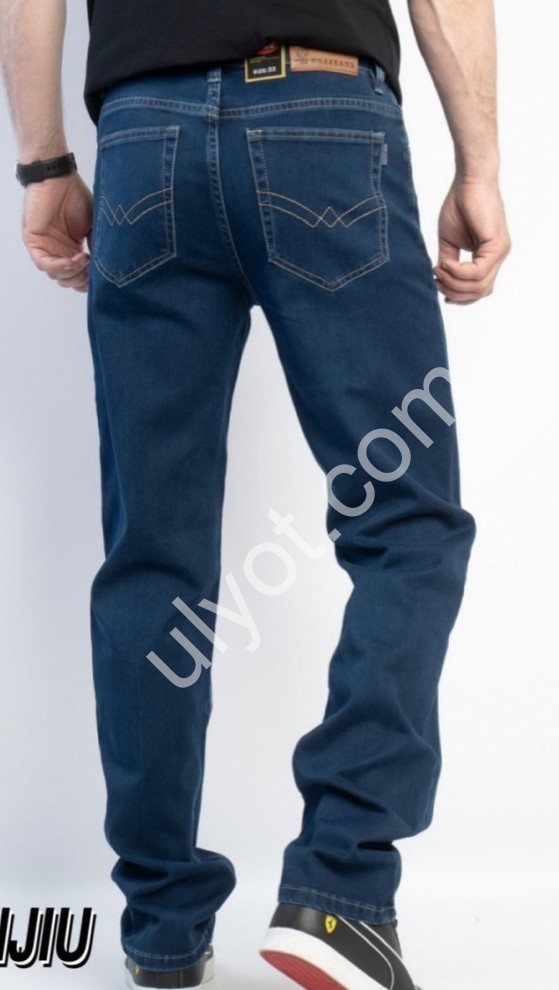 ДЖИНСИ BASANJIU (30-38) Т.СИНІЙ 029-8-7