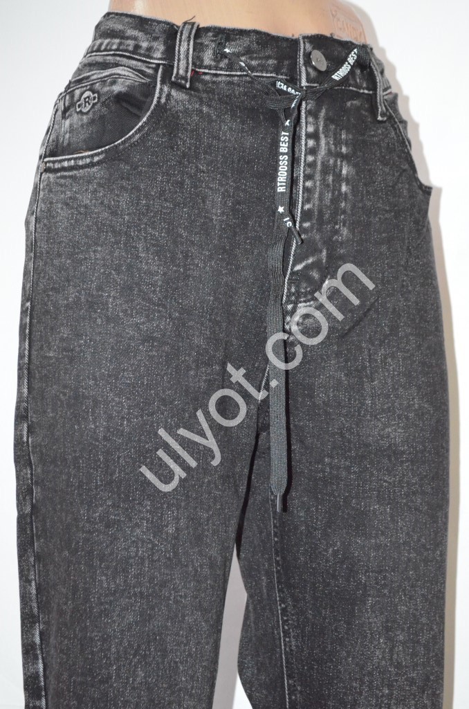 ДЖИНСЫ RTROOSS (28-33) ГРАФИТ 6038