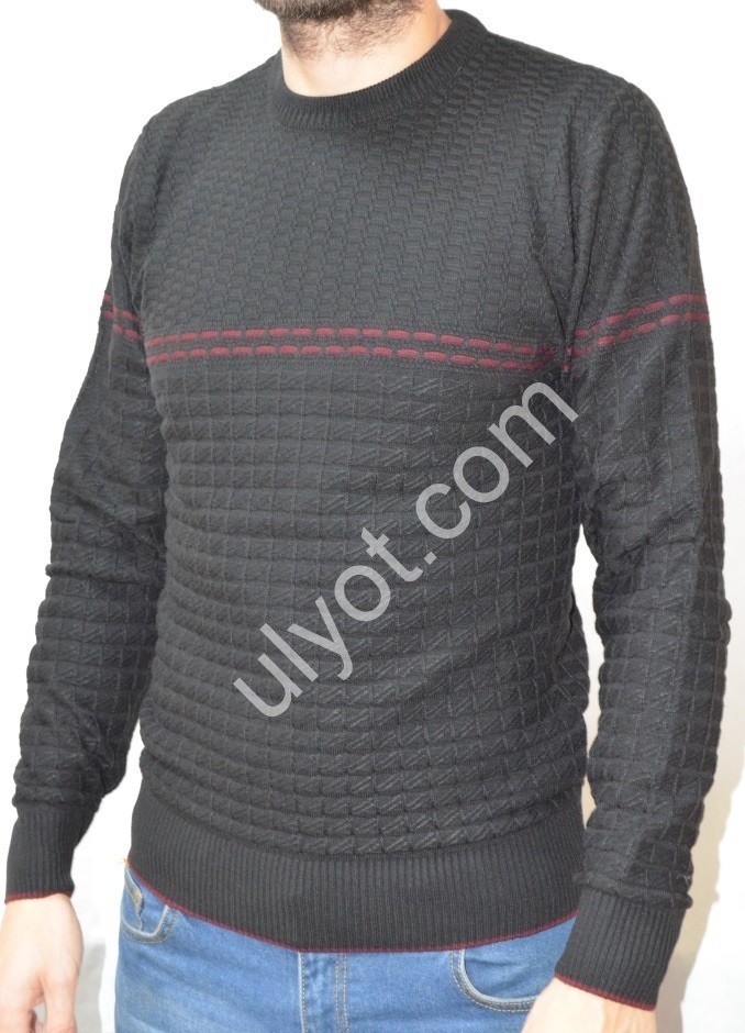 СВИТЕР PIERA (M-XL) ЧЕРНЫЙ 04105