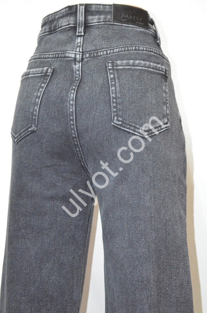 ДЖИНСЫ FOREST JEANS (25-28) ГРАФИТ ФЛИС 3689