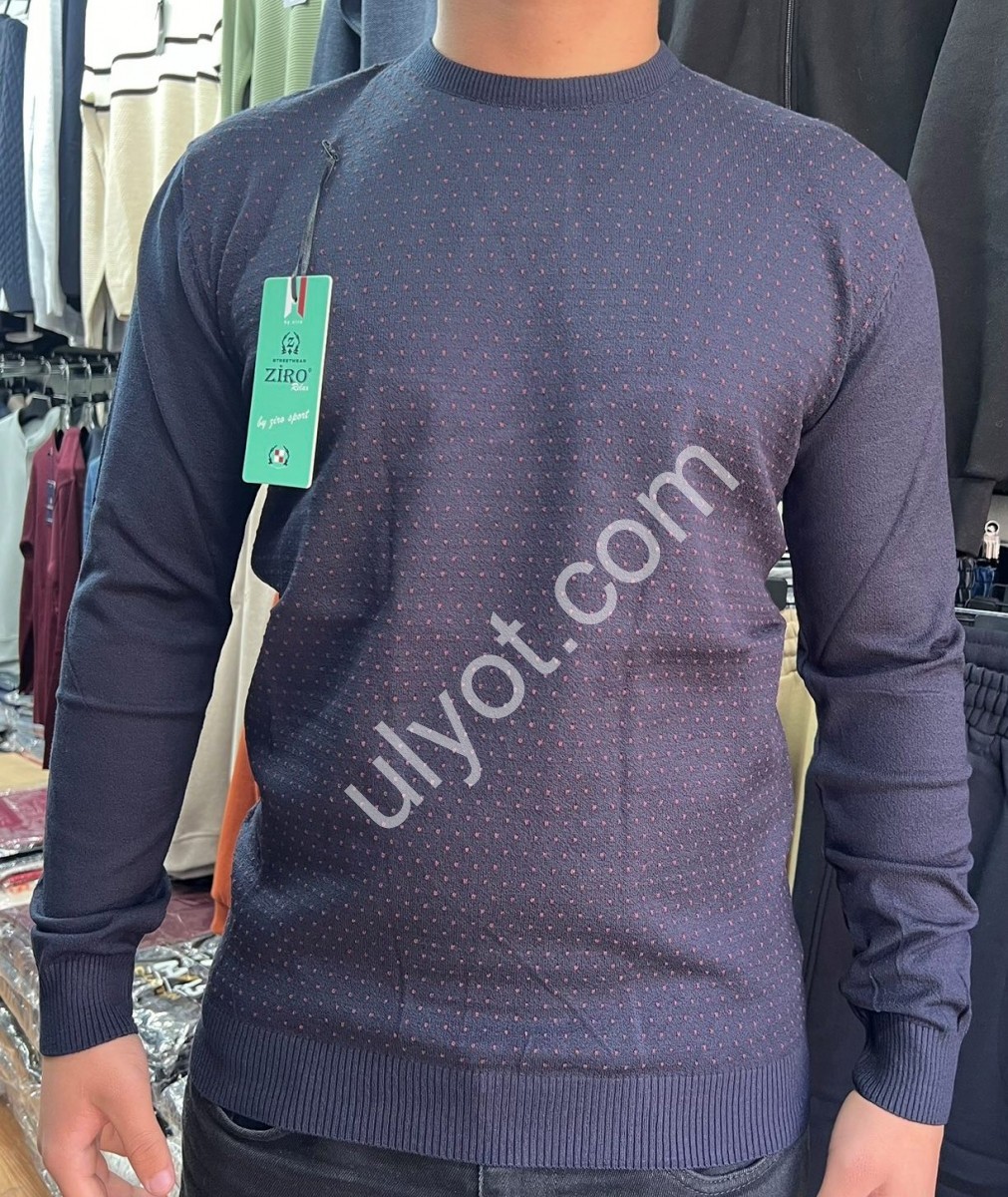 ДЖЕМПЕР ZIRO (S-XL) Т.СИНІЙ