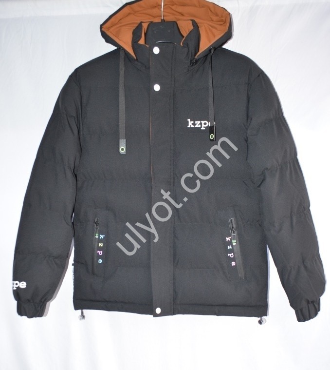 КУРТКА KZPE (XL-5XL) ЧОРНИЙ 2301