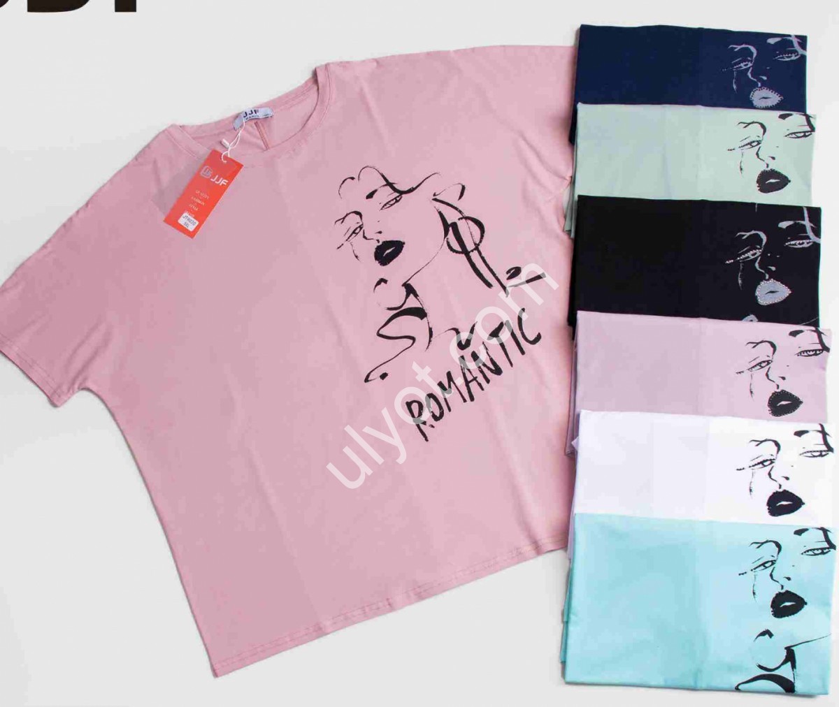 ФУТБОЛКА JJF (ONE SIZE 5XL) МИКС 9020