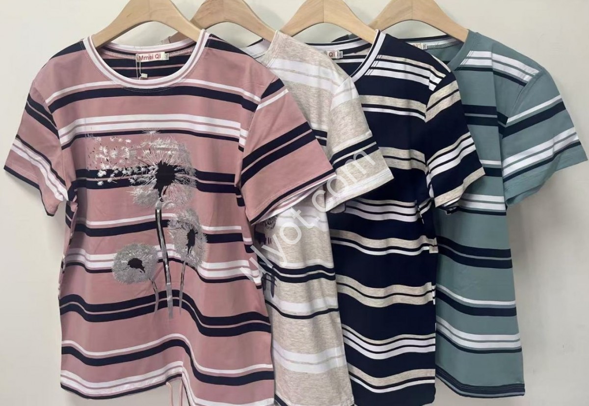 ФУТБОЛКА (2XL-5XL) ПУДРА 367