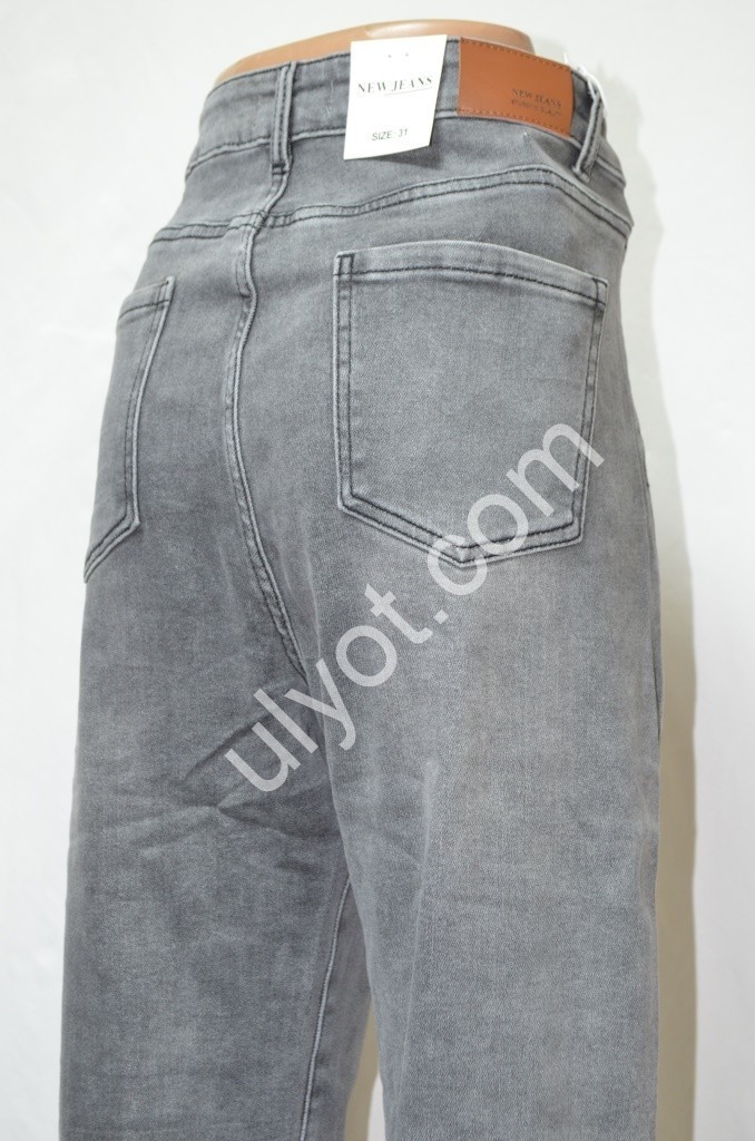 ДЖИНСЫ NEW JEANS (31-38) СЕРЫЙ 538