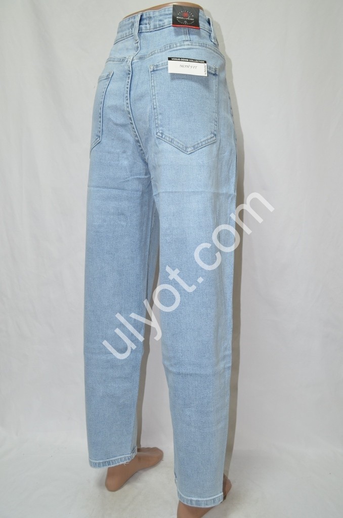 Фото 3 ДЖИНСЫ RELUCKY (31-38) СВ.ГОЛУБОЙ 579-12