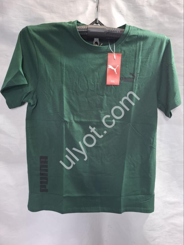 ФУТБОЛКА P15 (M-3XL) Т.ЗЕЛЕНЫЙ 