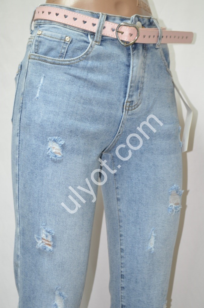 Фото 2 ДЖИНСИ DENIM NEW (25-30) БЛАКИТНИЙ 577