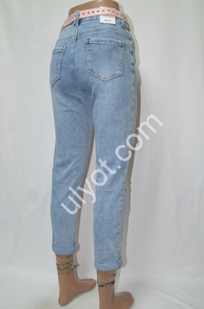 Фото 3 ДЖИНСИ DENIM NEW (25-30) БЛАКИТНИЙ 577