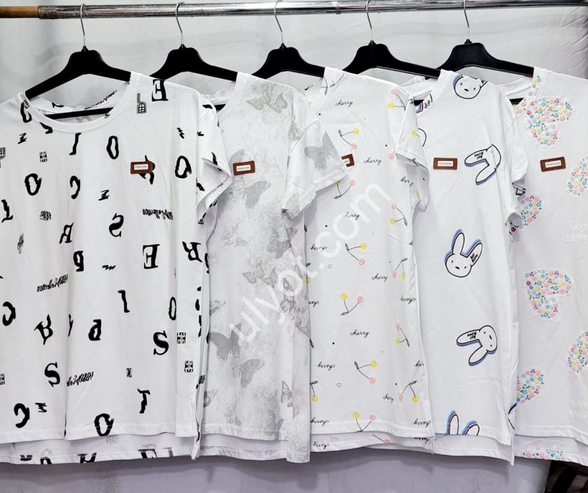 ФУТБОЛКА  ONESIZE (48-54) МИКС 