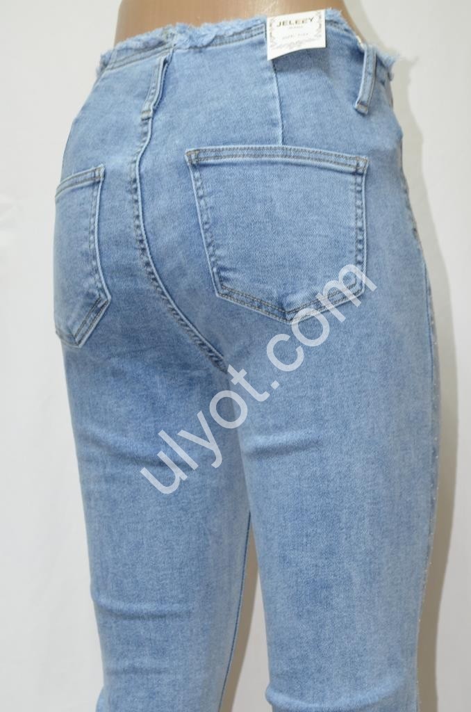 ДЖИНСЫ JELEEY (26-31) ГОЛУБОЙ С2002