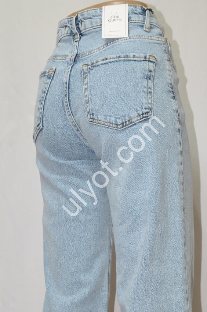Фото 1 ДЖИНСЫ ELITE QUEEN (25-30) ГОЛУБОЙ 1342