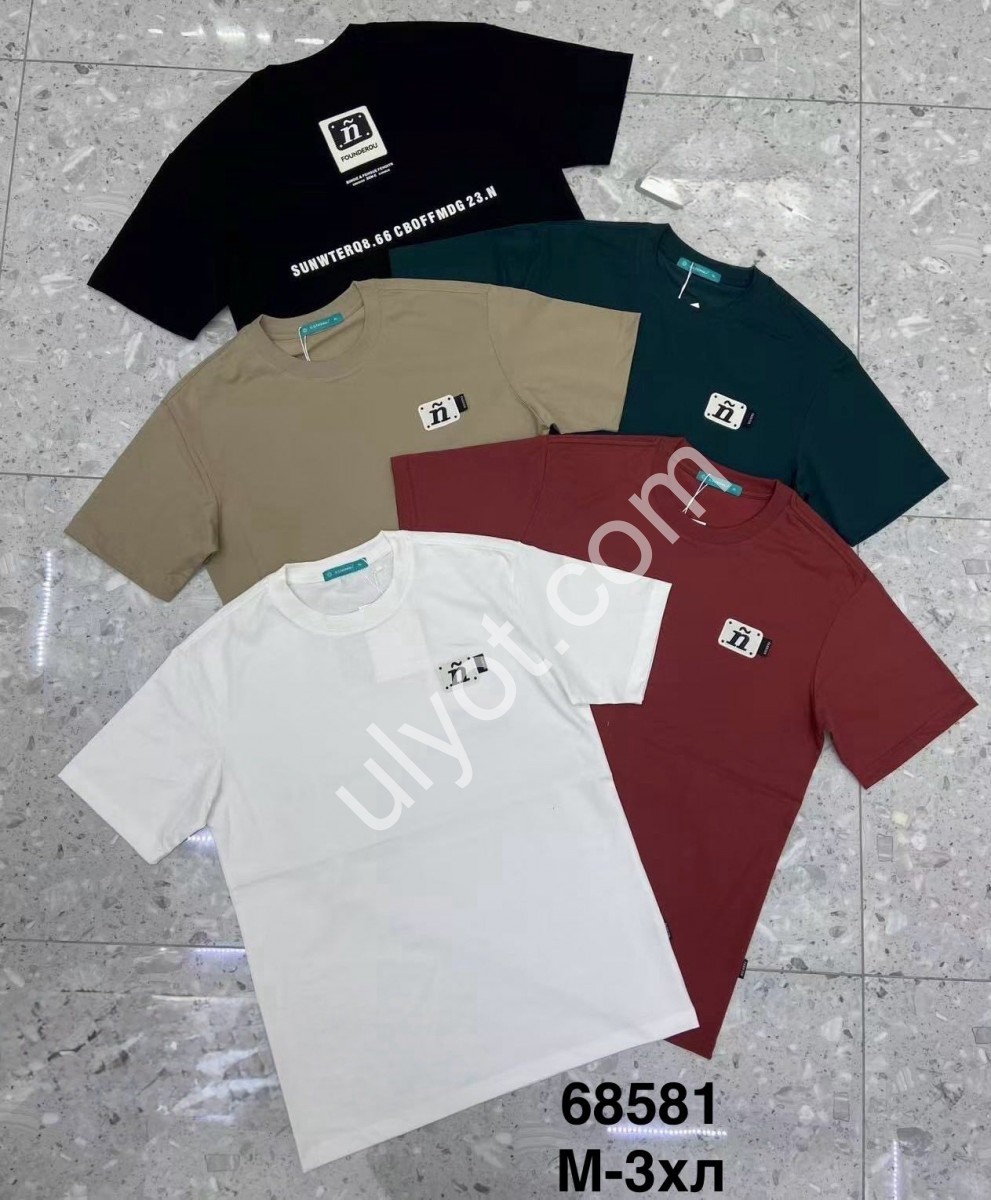 ФУТБОЛКА (L-3XL) Т.ЗЕЛЕНЫЙ 68581