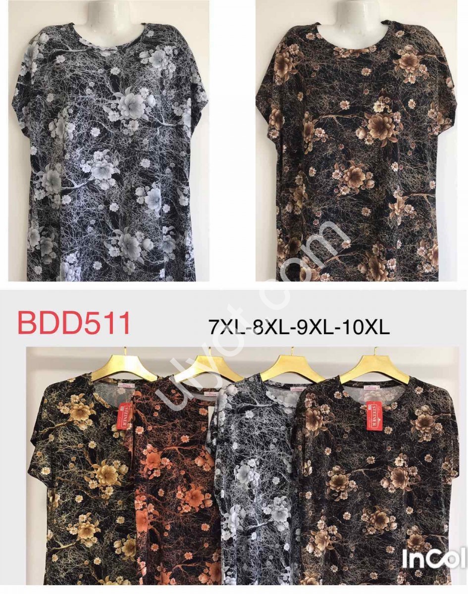 ФУТБОЛКА УЗОРЫ ( 7XL-10XL) МИКС BDD512