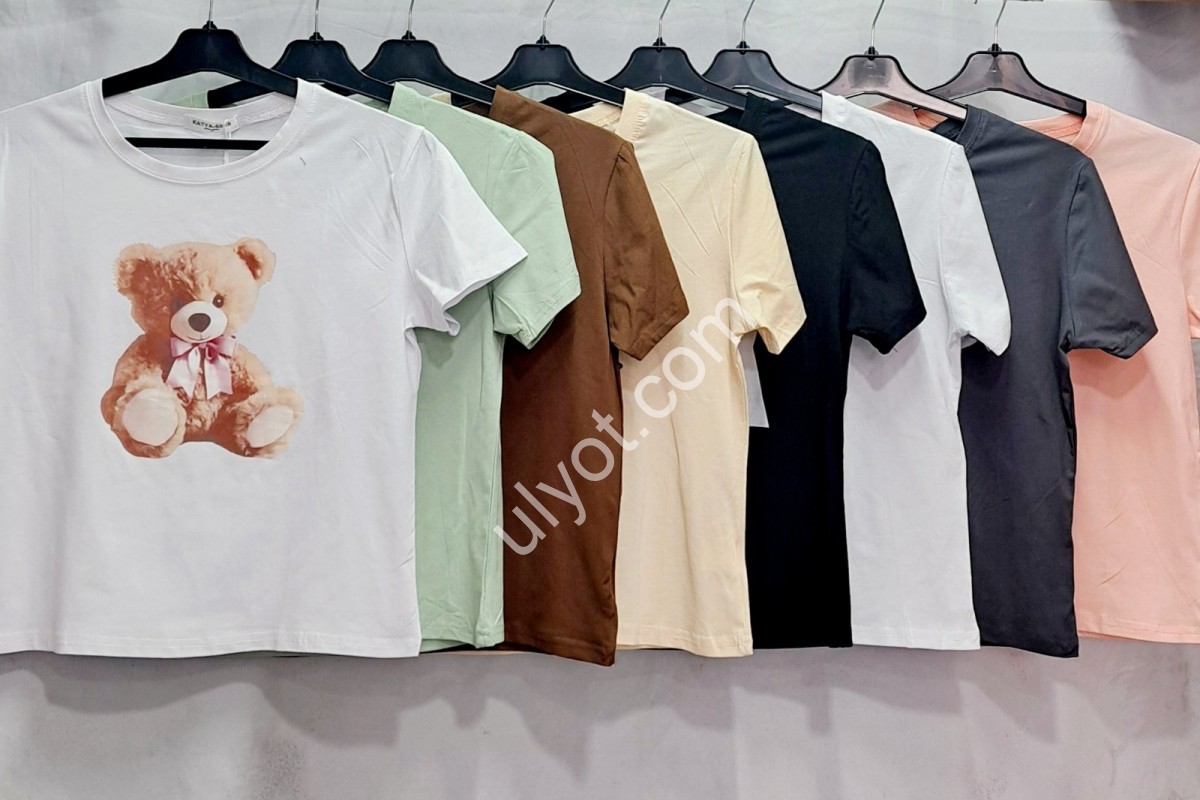 ФУТБОЛКА ONE SIZE (44/48) МІКС 5177