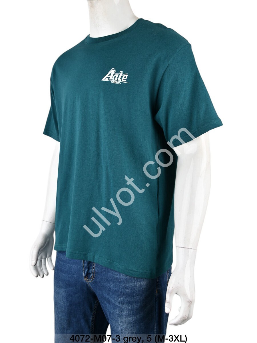 ФУТБОЛКА ALE-3 (M-3XL) ЗЕЛЕНЫЙ 4072