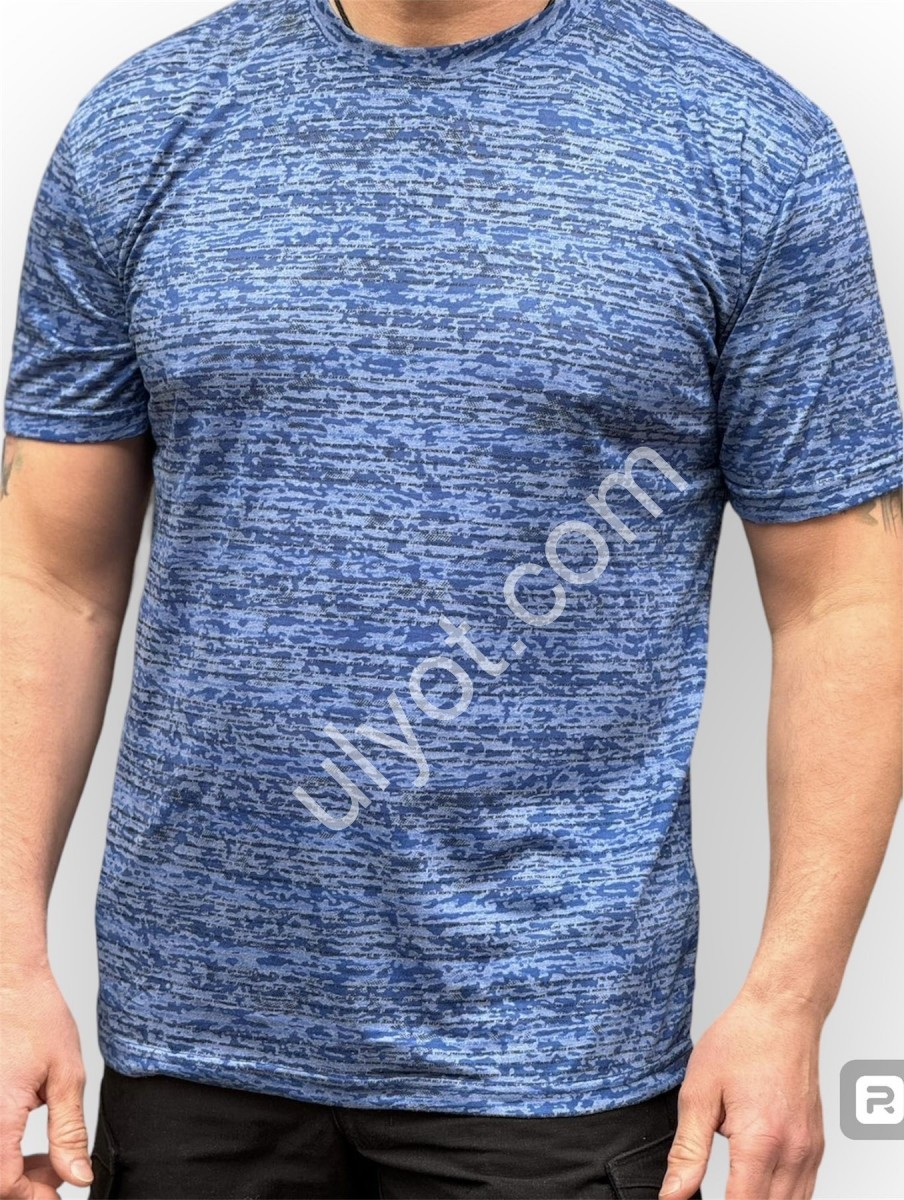 ФУТБОЛКА (3XL-6XL) СИНИЙ 6818
