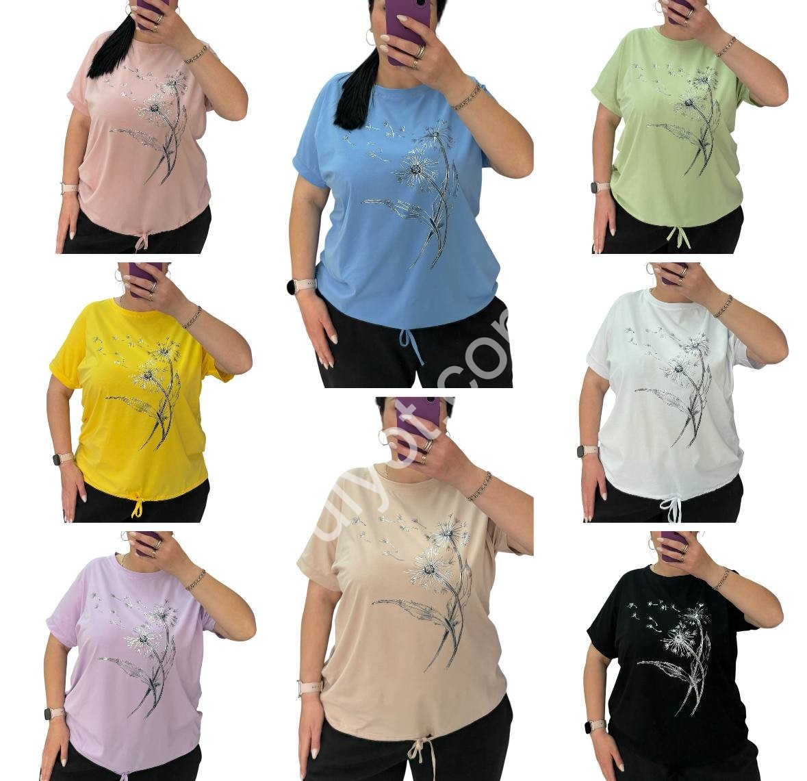 ФУТБОЛКА (XL-3XL) МІКС 25038