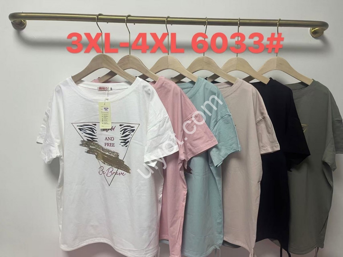 ФУТБОЛКА (3XL-4XL) МИКС 6033