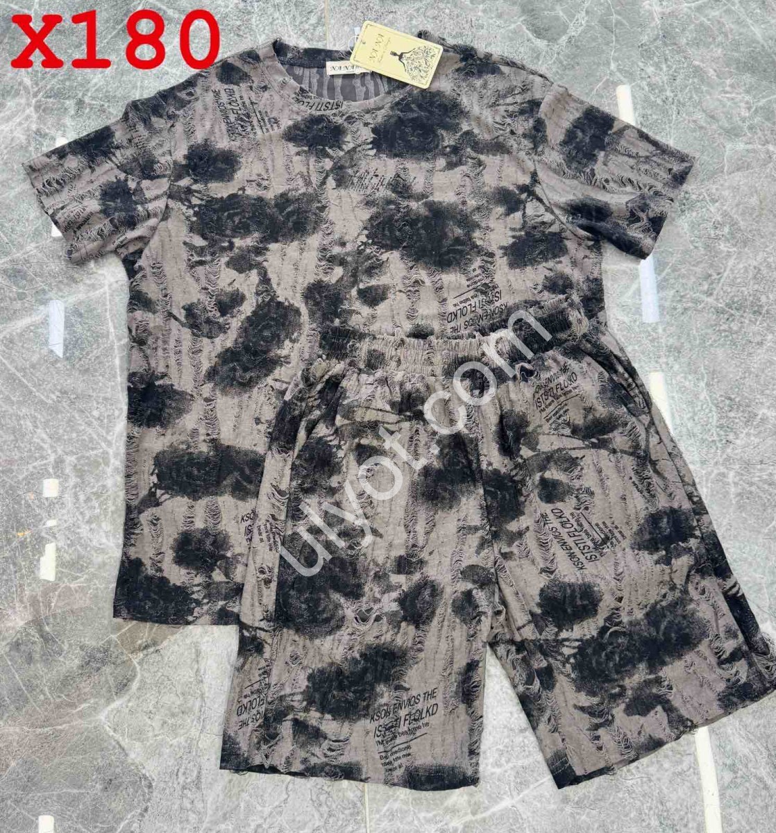 ЖЕНСКИЙ КОСТЮМ (42-48) СЕРЫЙ X180