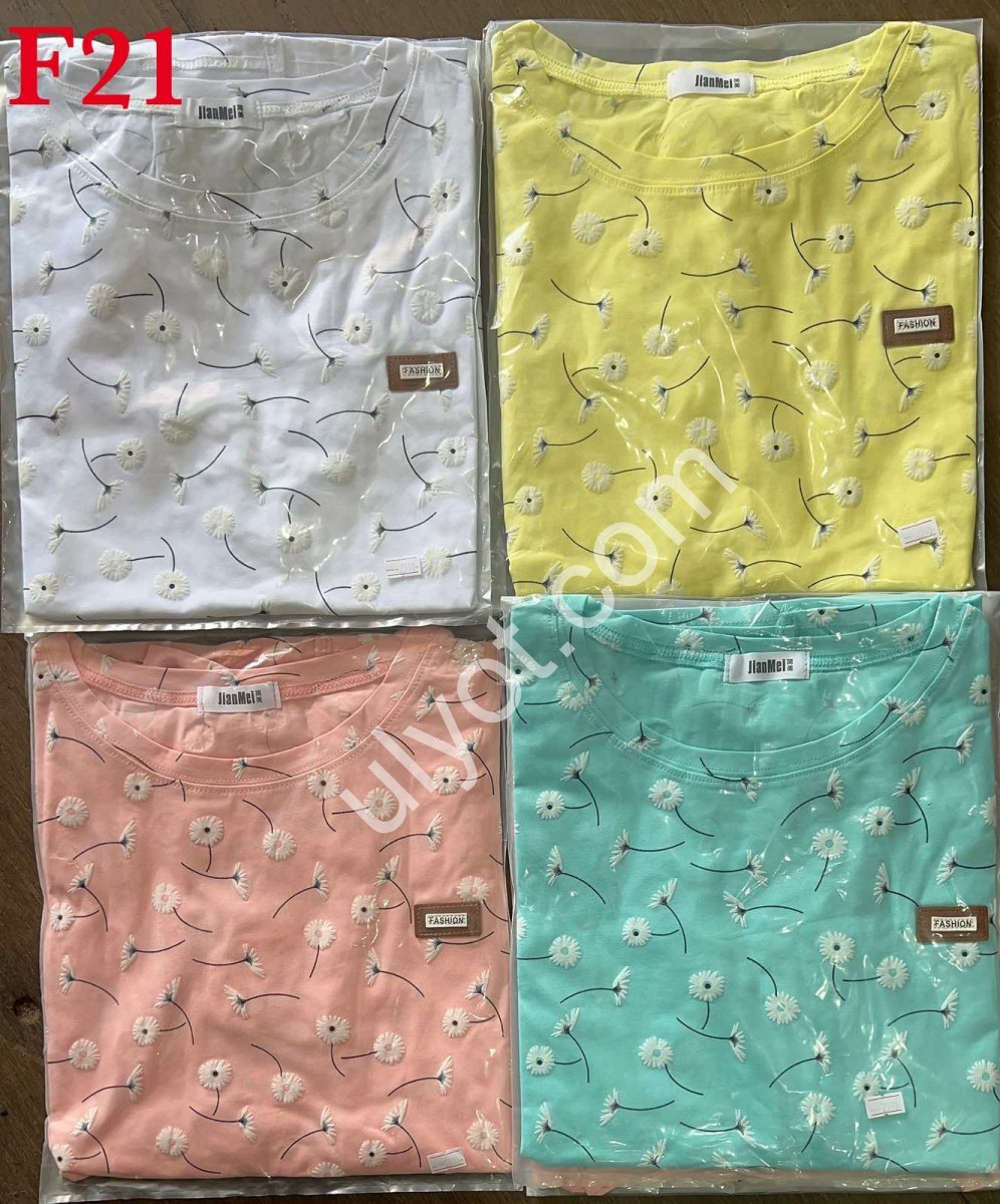 ФУТБОЛКА (ONE SIZE 50-54) МІКС F21