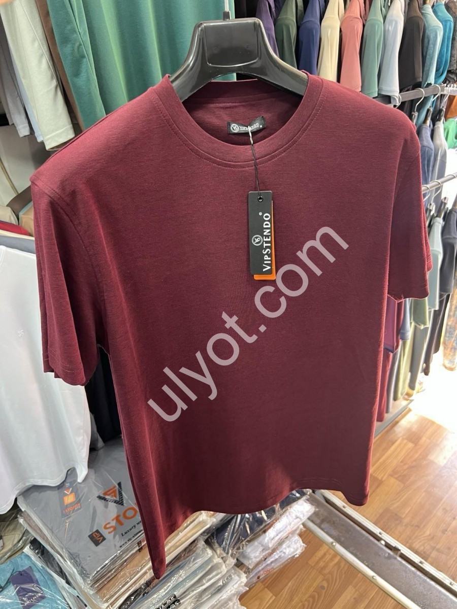 ФУТБОЛКА (M-2XL) БОРДОВИЙ 2345
