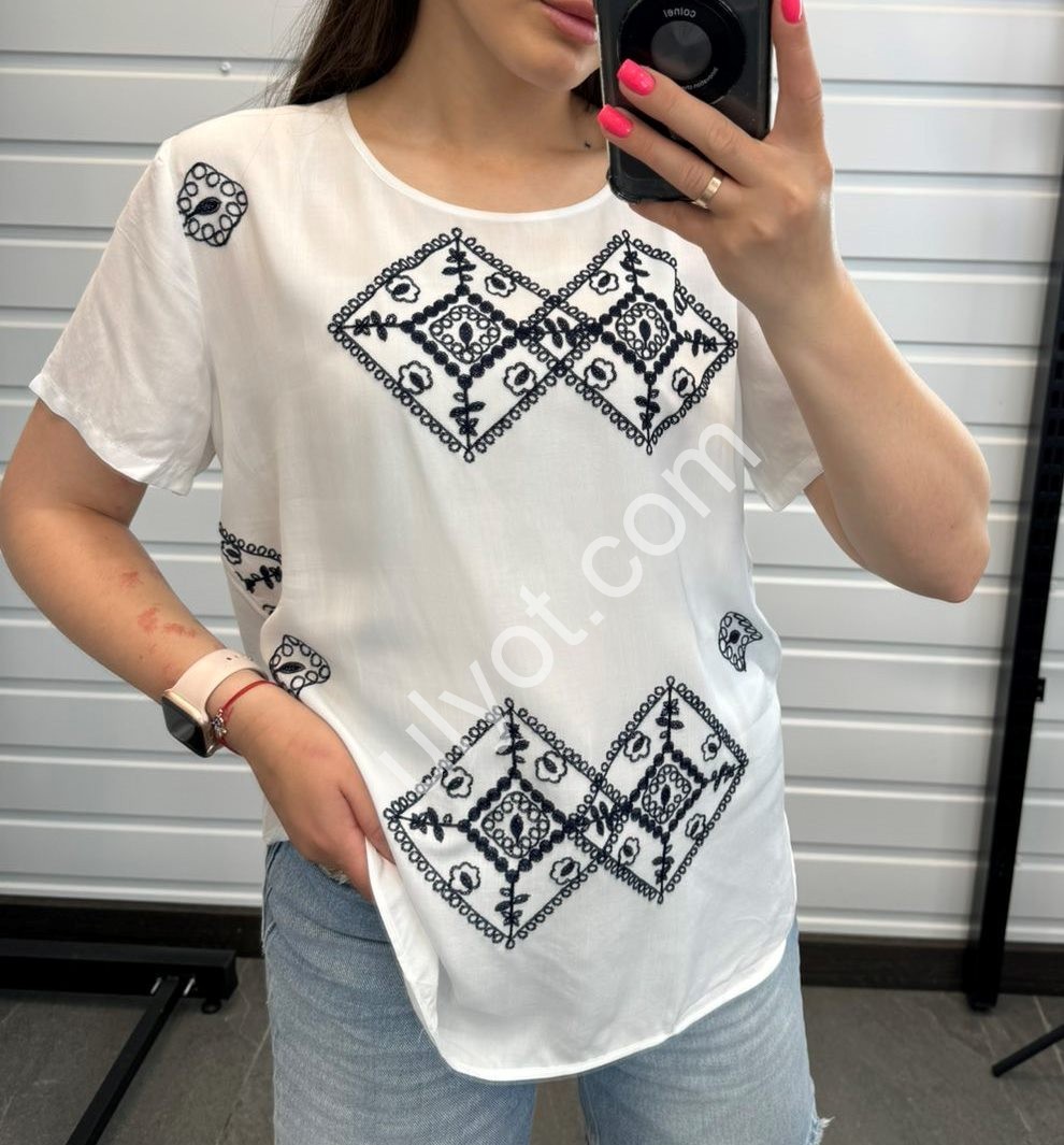 ФУТБОЛКА (XL-4XL) БІЛИЙ 993
