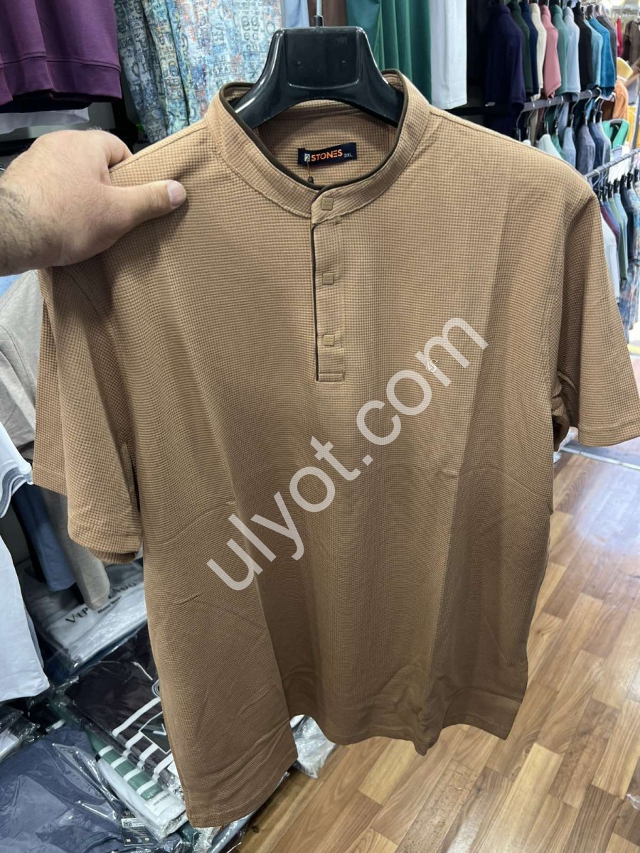 ФУТБОЛКА (3XL-6XL) БЕЖЕВЫЙ 5526