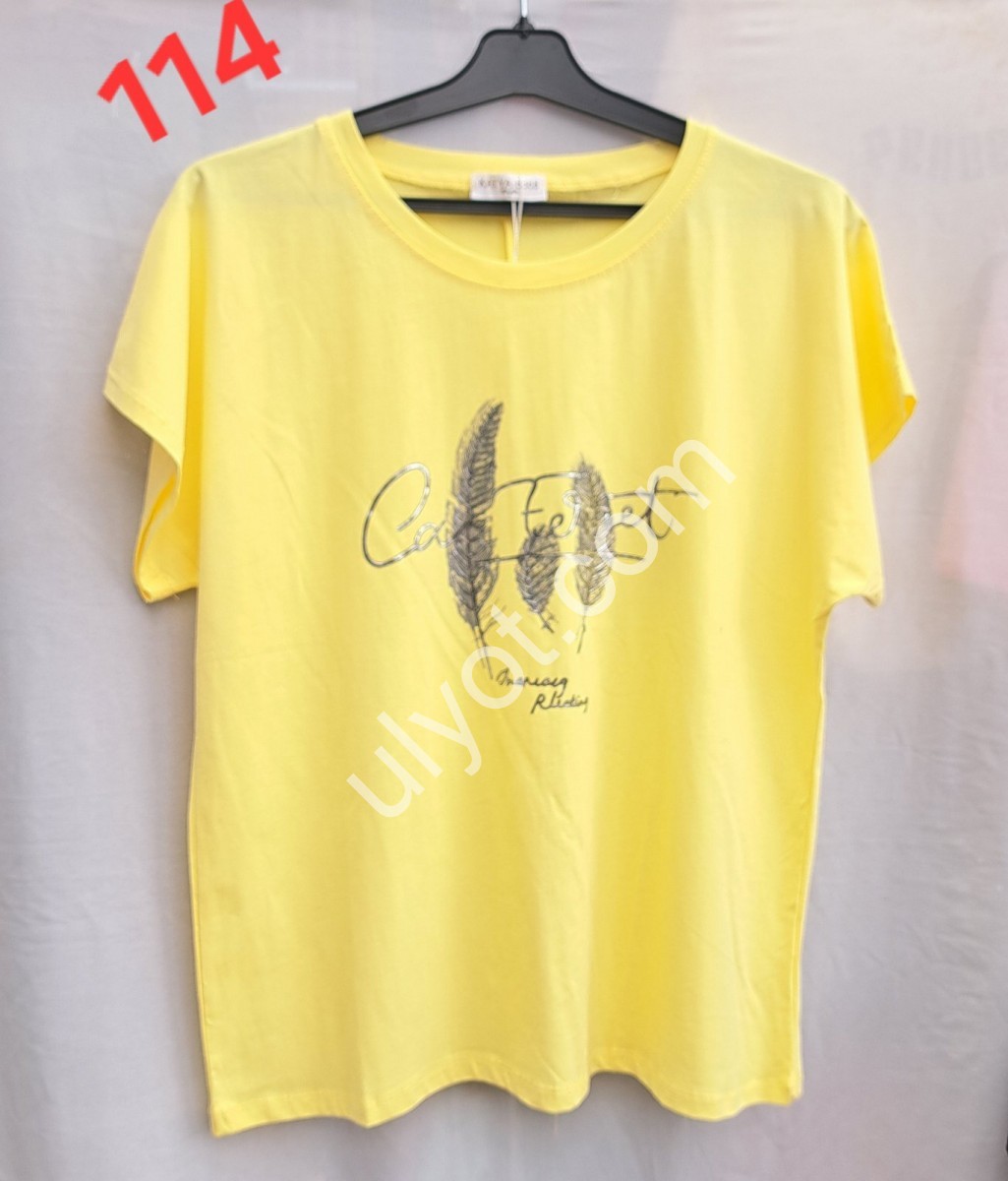 ФУТБОЛКА (ONE SIZE 48/54) МІКС 114