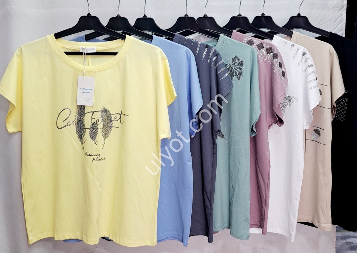 ФУТБОЛКА (ONE SIZE 48/54) МІКС 114