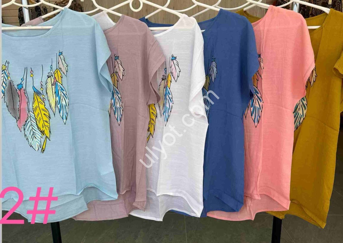 ФУТБОЛКА (XL-4XL) СИНІЙ 712