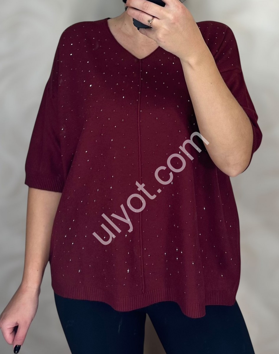 Фото 2 СВИТЕР (ONE SIZE 50-58) МИКС 25200