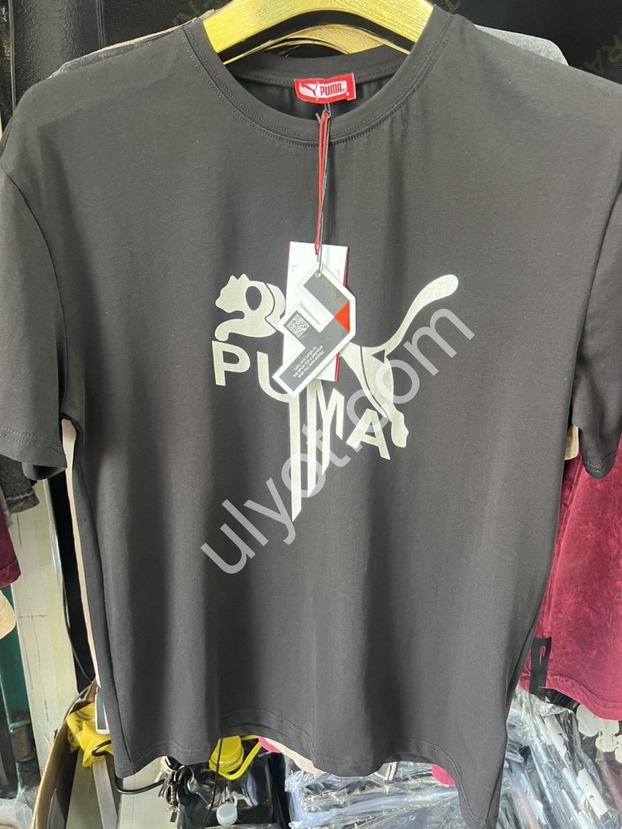 ФУТБОЛКА P15 (S-2XL) Т.СЕРЫЙ 