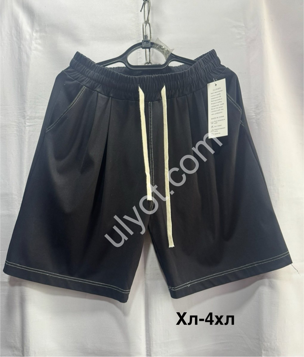 ШОРТЫ (XL-4XL) ЧЕРНЫЙ 527