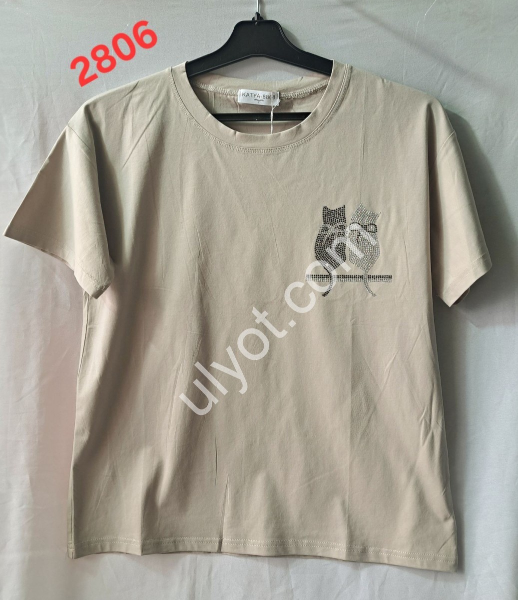 ФУТБОЛКА (ONE SIZE 46-50) МІКС 2806