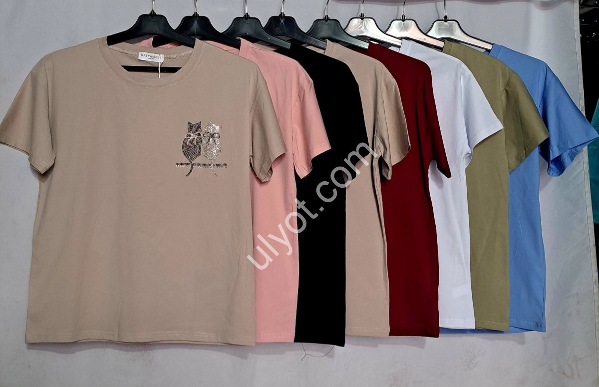 ФУТБОЛКА (ONE SIZE 46-50) МІКС 2806