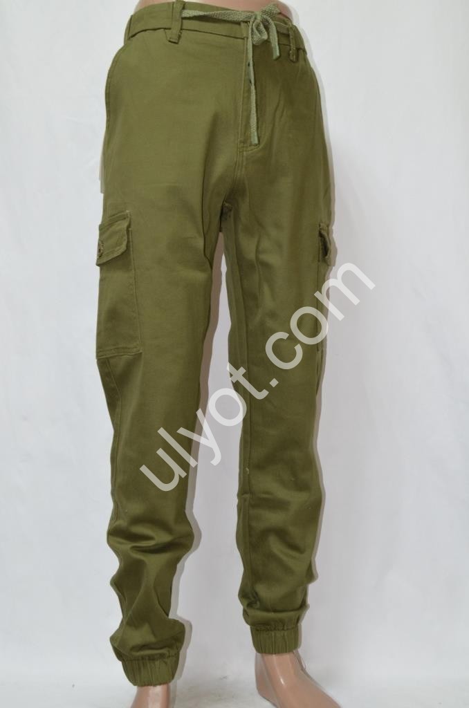 ДЖИНСЫ RTROOSS (30-36) ХАКИ 8078-4