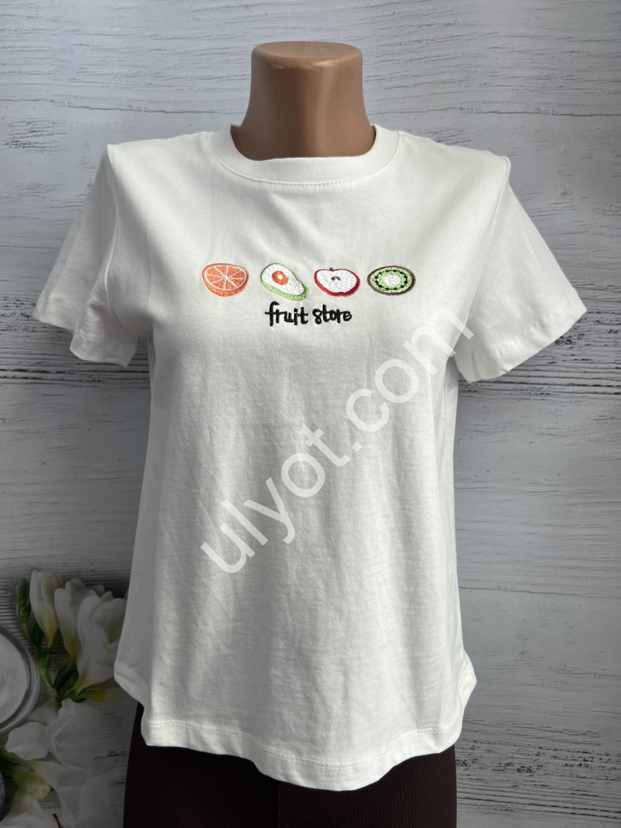 ФУТБОЛКА FRUIT STORE (S-L) БЕЛЫЙ 