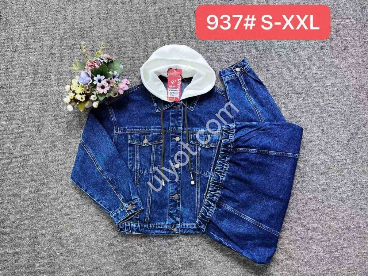 КУРТКА (S-2XL) СИНИЙ 937