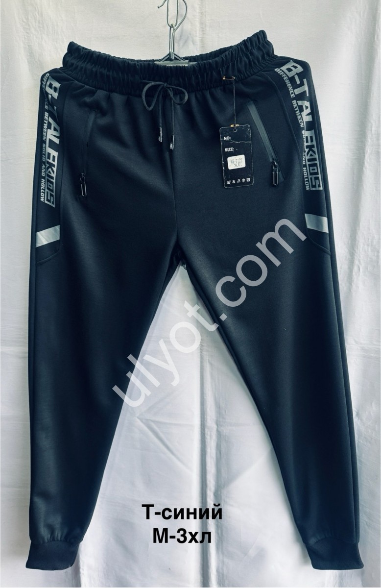 СПОРТ.ШТАНИ (M-3XL) Т.СИНІЙ 7122