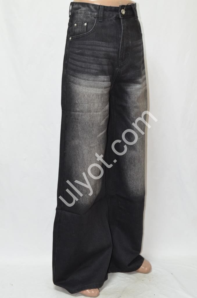 ДЖИНСИ X.JEANS (M-XL) ЧОРНИЙ H059