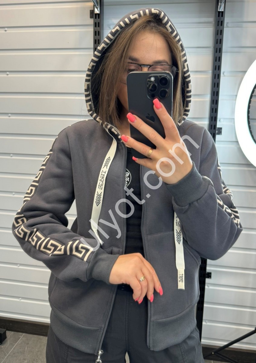 КОФТА JJF (L-4XL) ГРАФИТ 50147