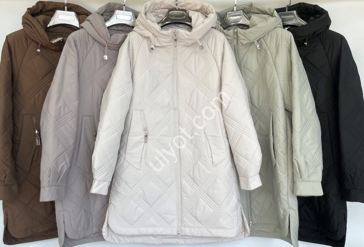 Фото 1 КУРТКА (48-56) СЕРЫЙ 5202